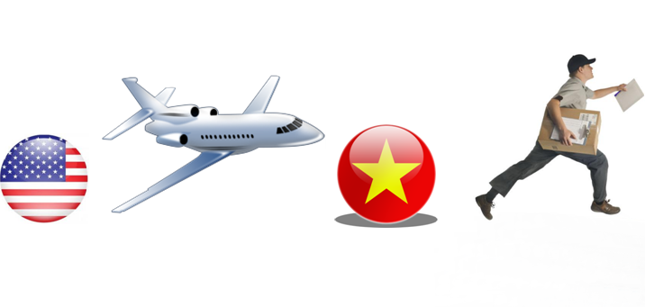 Vận chuyển hàng từ Mỹ về Việt Nam